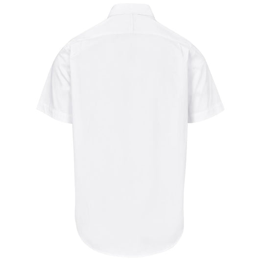 Mens Short Sleeve Cotton Twill Moderna Golf Shirt