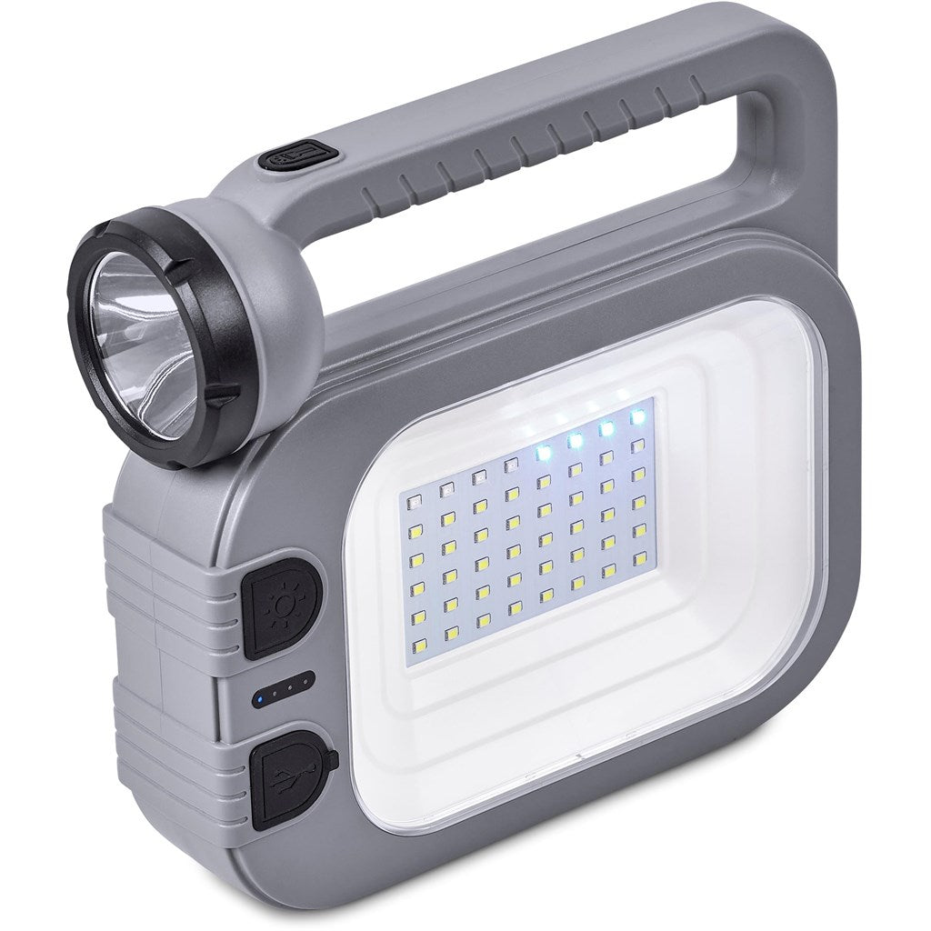 Swiss Cougar Hanoi Solar Lantern & Power Bank - 2,400mAh
