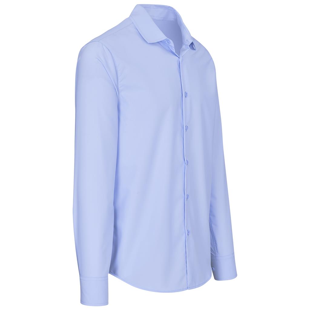 Mens Long Sleeve Alex Varga Hallstatt Golf Shirt