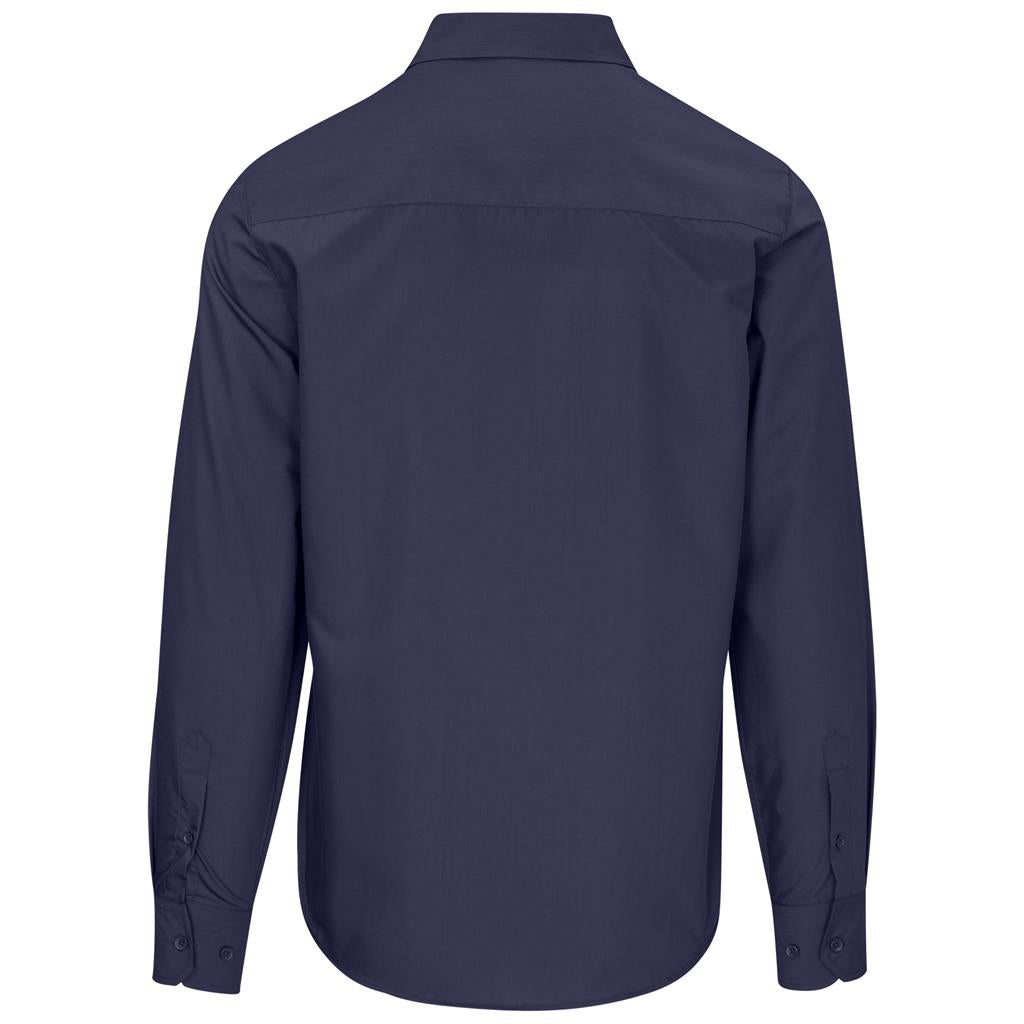 Mens Long Sleeve Alex Varga Hallstatt Golf Shirt