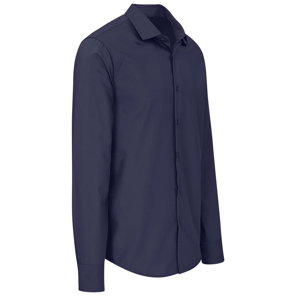 Mens Long Sleeve Alex Varga Hallstatt Golf Shirt