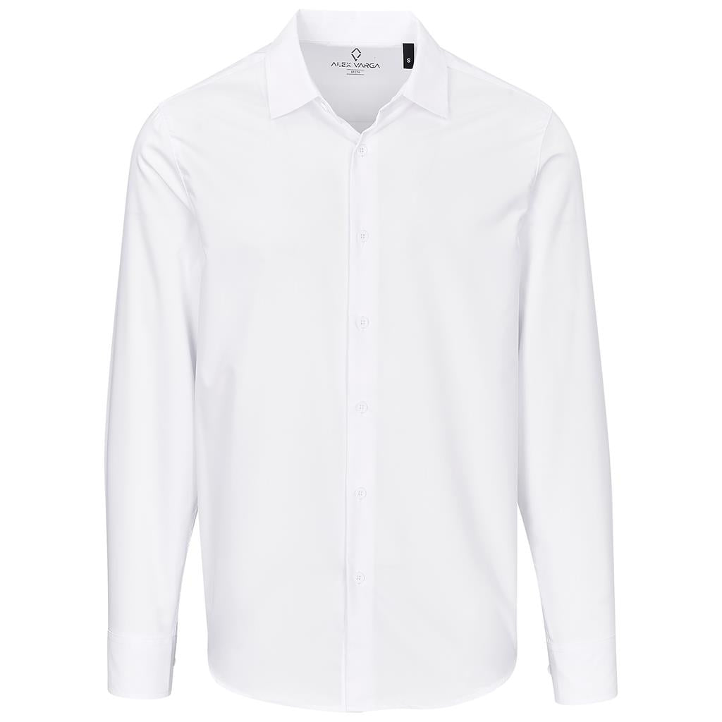 Mens Long Sleeve Alex Varga Hallstatt Golf Shirt