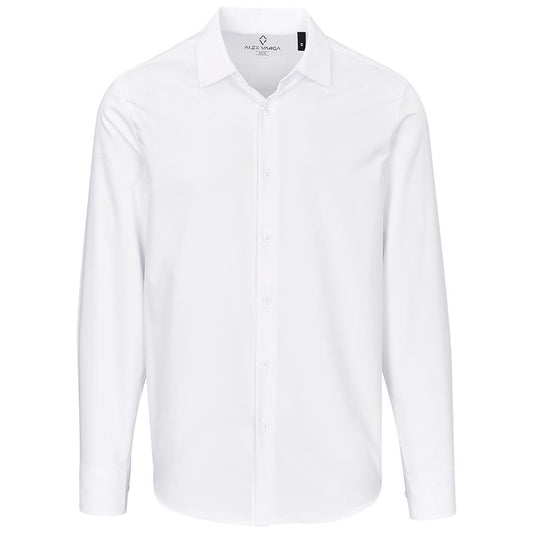 Mens Long Sleeve Alex Varga Hallstatt Golf Shirt
