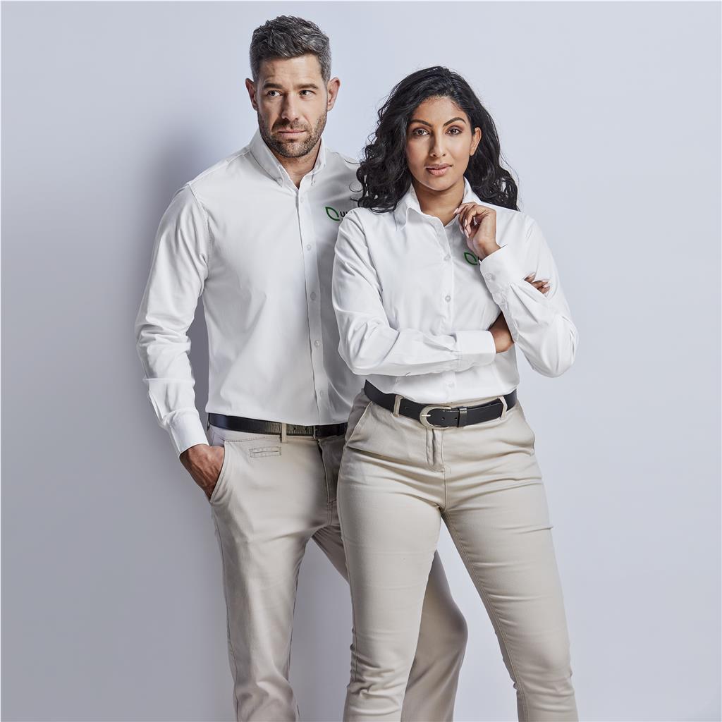 Mens Long Sleeve Sheffield Stretch Golf Shirt