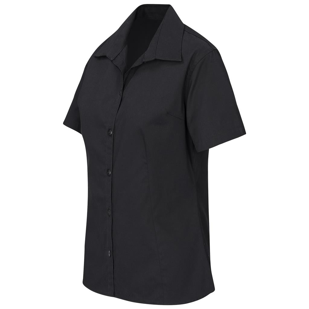 Ladies Short Sleeve Cotton Twill Moderna Golf Shirt