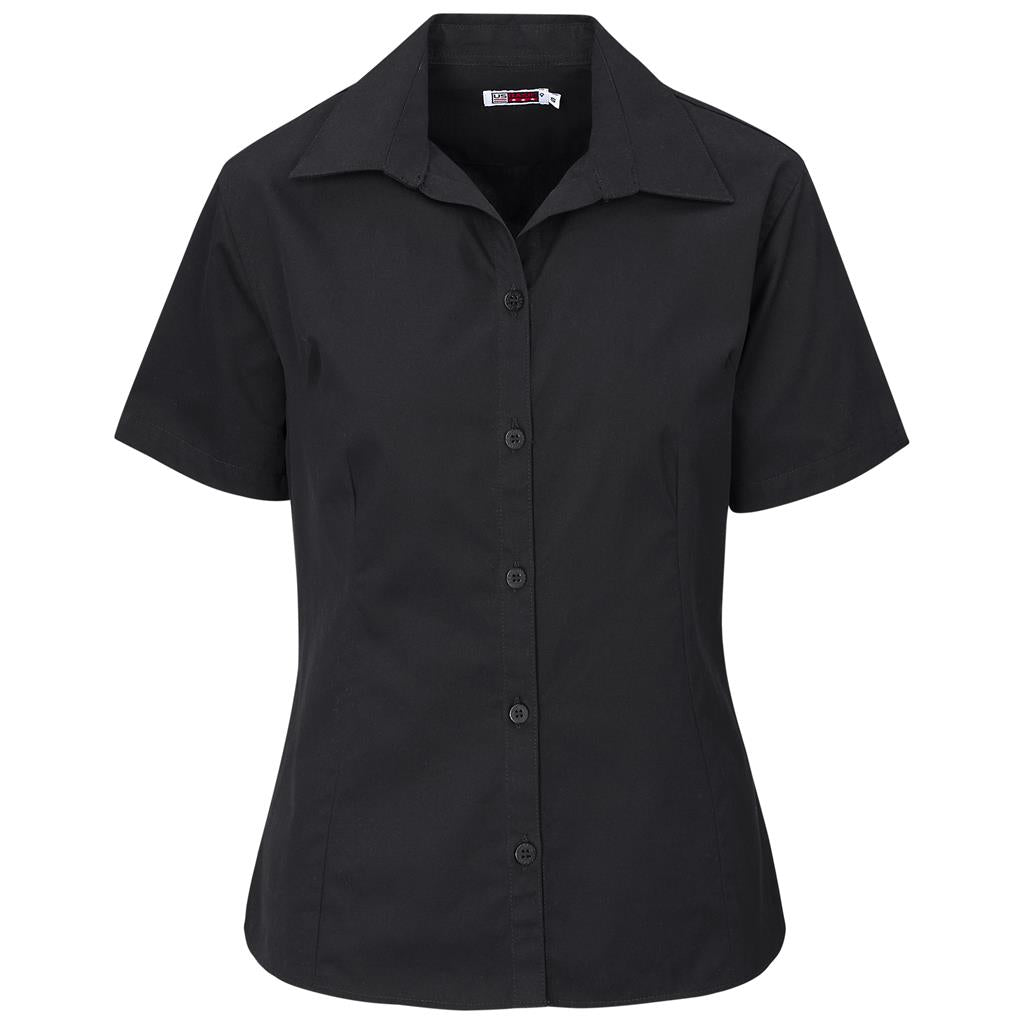 Ladies Short Sleeve Cotton Twill Moderna Golf Shirt