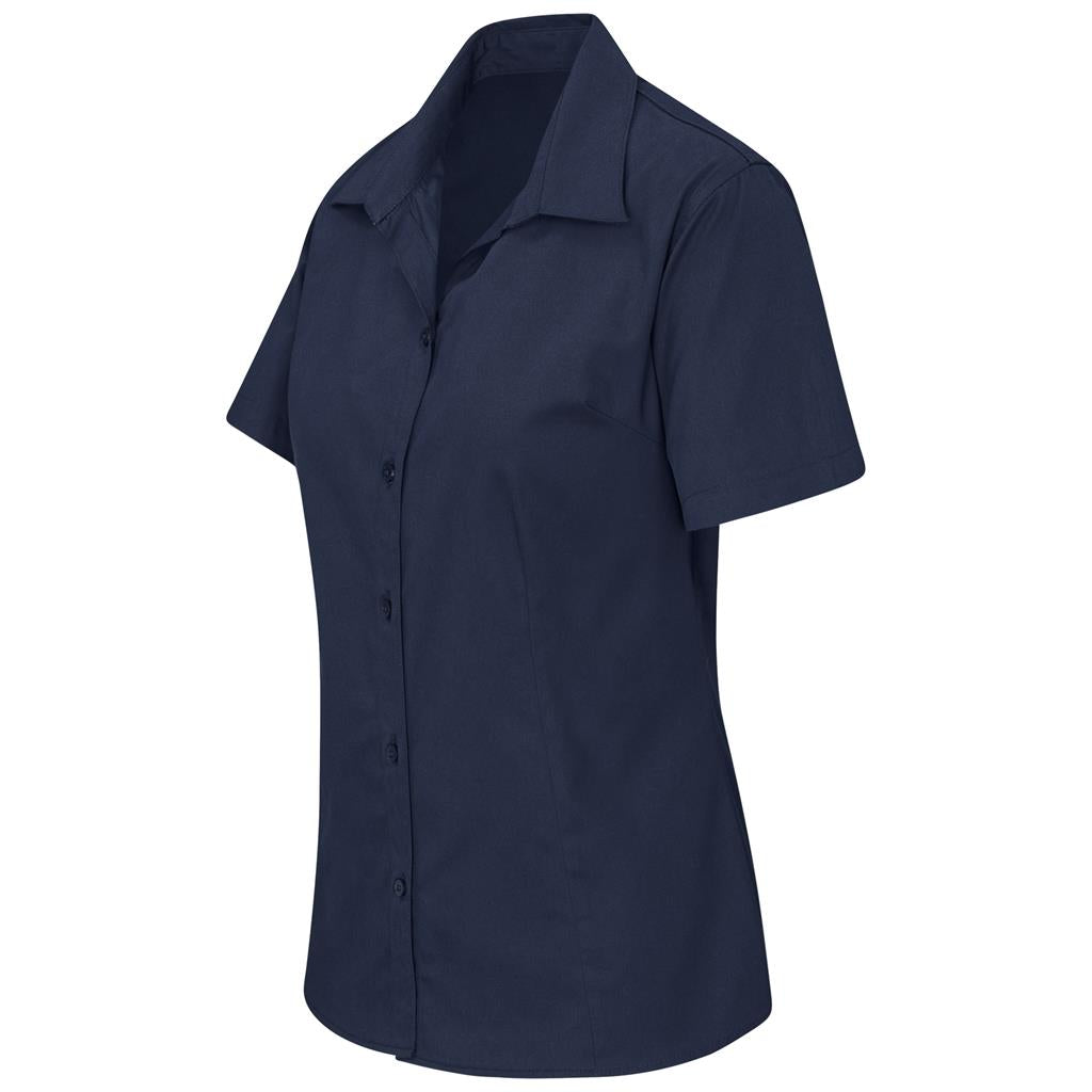 Ladies Short Sleeve Cotton Twill Moderna Golf Shirt