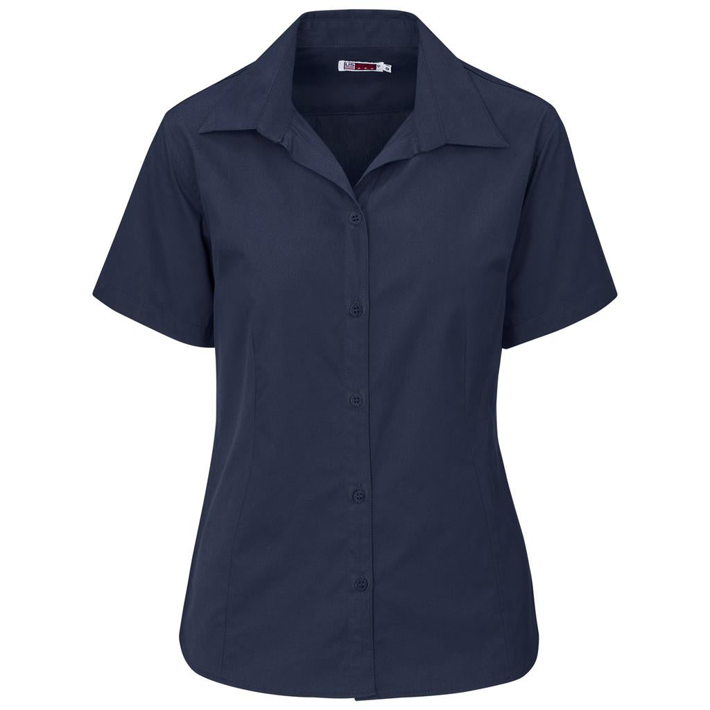 Ladies Short Sleeve Cotton Twill Moderna Golf Shirt