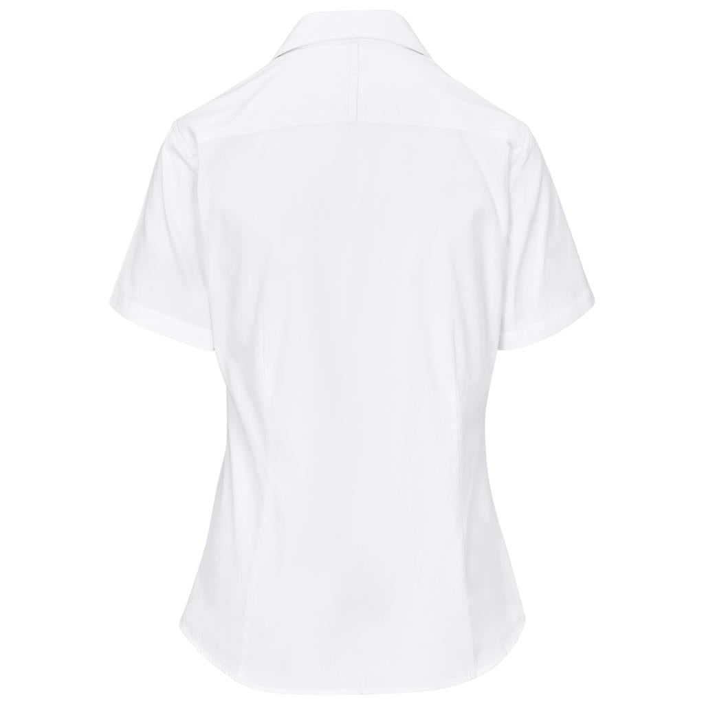 Ladies Short Sleeve Cotton Twill Moderna Golf Shirt