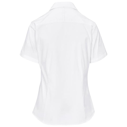 Ladies Short Sleeve Cotton Twill Moderna Golf Shirt