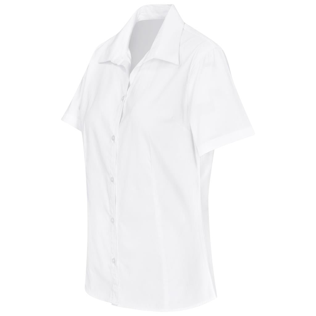 Ladies Short Sleeve Cotton Twill Moderna Golf Shirt