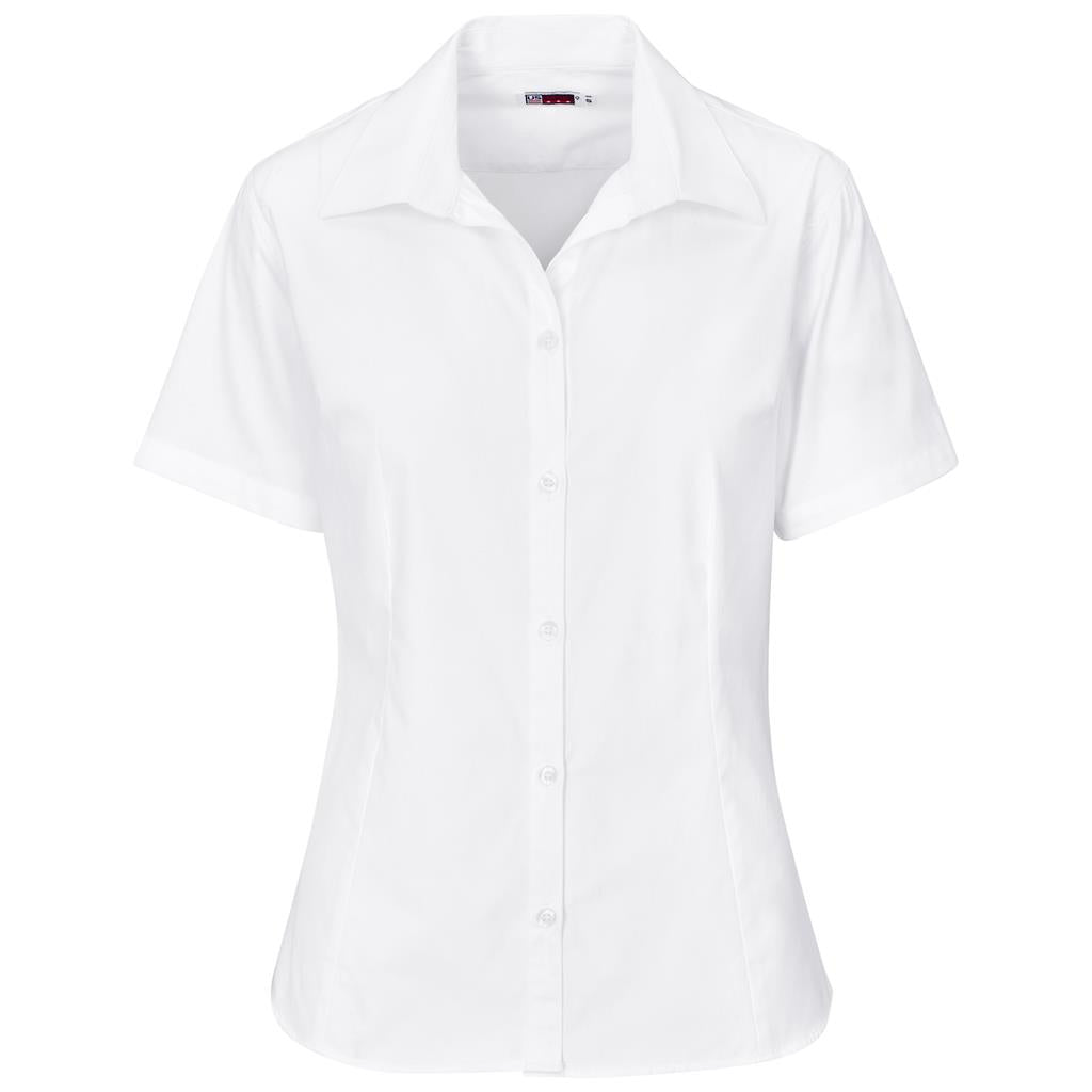 Ladies Short Sleeve Cotton Twill Moderna Golf Shirt