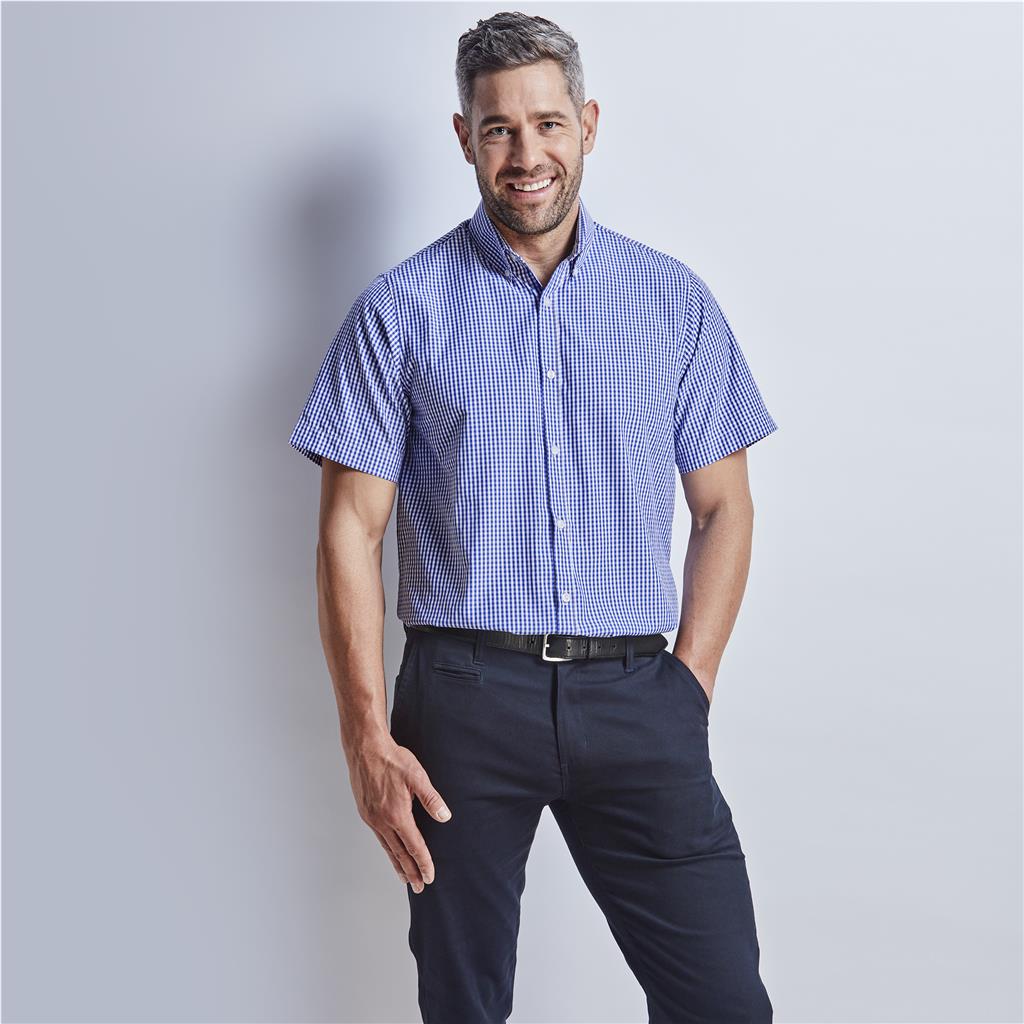 Mens Short Sleeve Ashford Golf Shirt