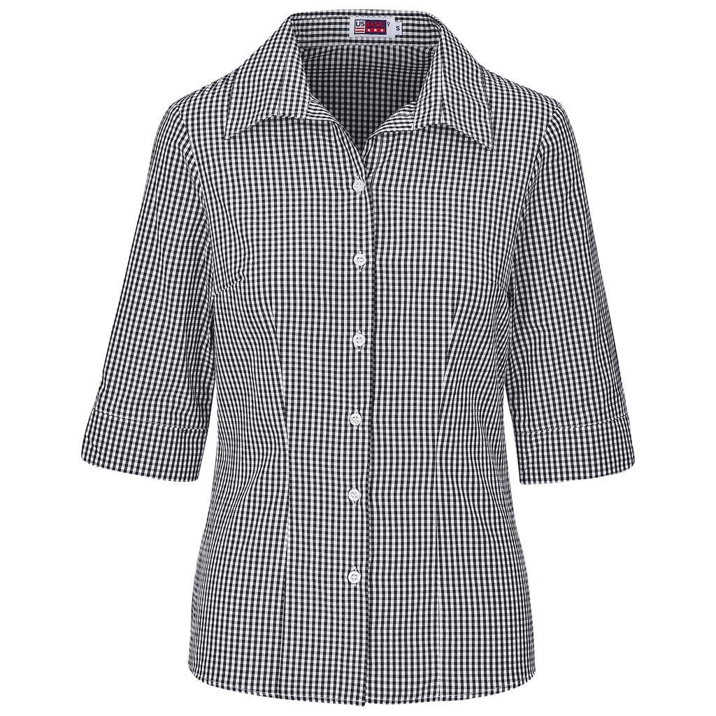 Ladies 3/4 Sleeve Ashford Golf Shirt