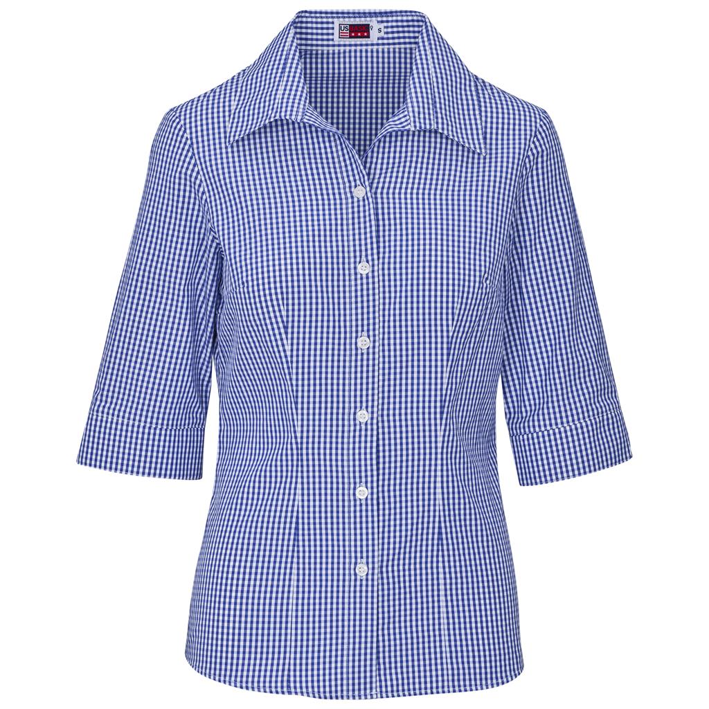 Ladies 3/4 Sleeve Ashford Golf Shirt