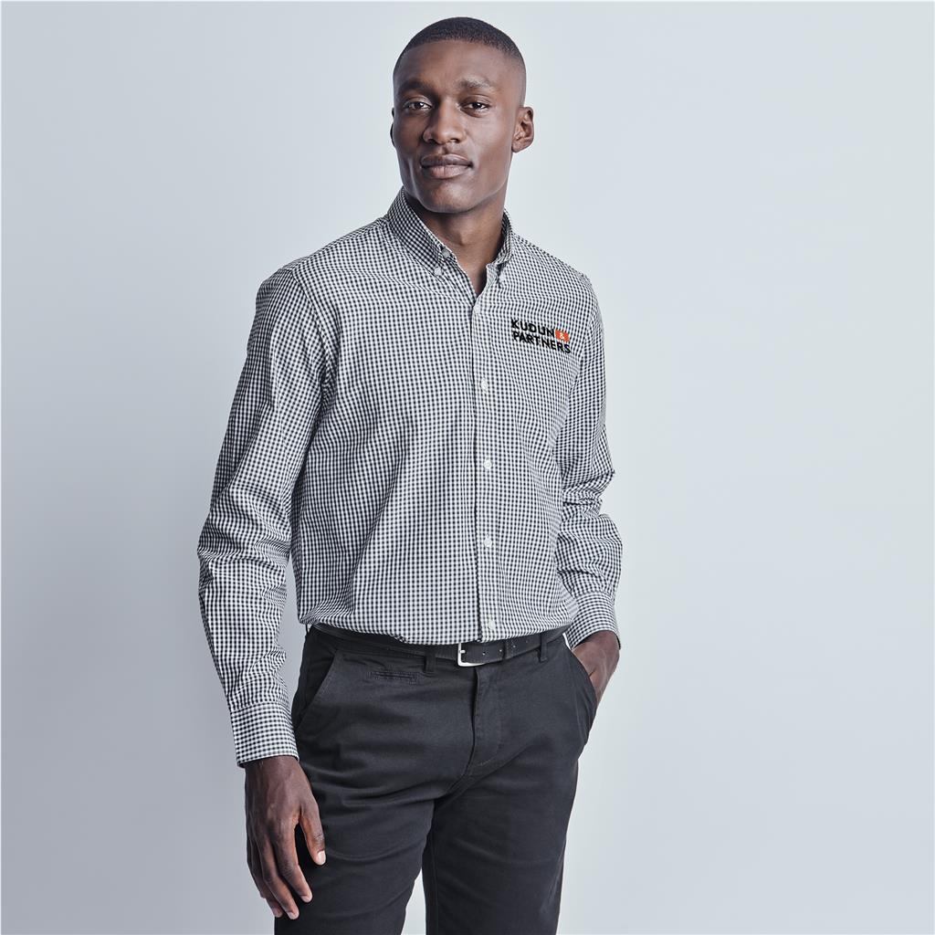 Mens Long Sleeve Ashford Golf Shirt