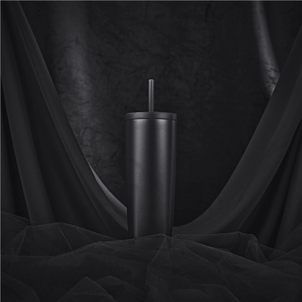 Alex Varga Aurelian Stainless Steel 2-in-1 Vacuum Tumbler & Straw