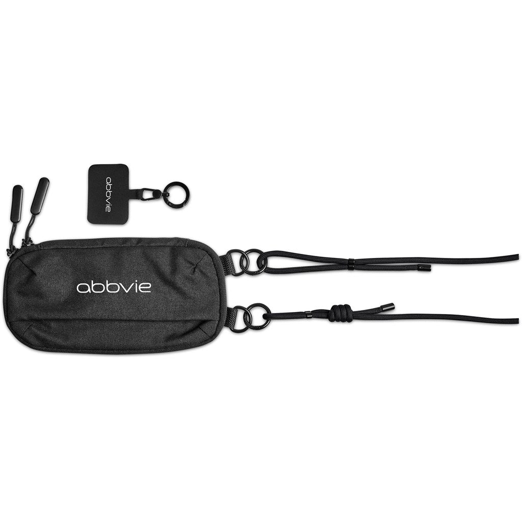 Altitude Glam Recycled PET Crossbody Bag & Phone Strap