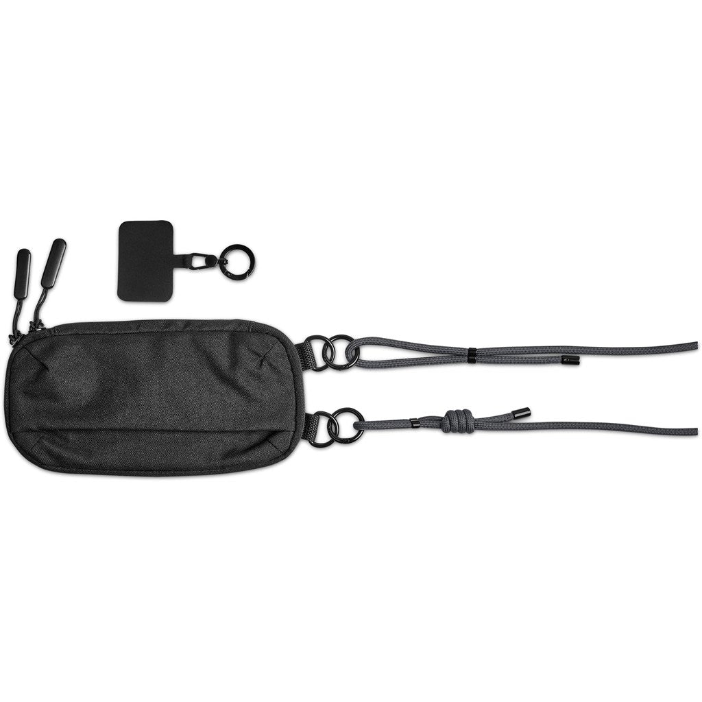 Altitude Glam Recycled PET Crossbody Bag & Phone Strap