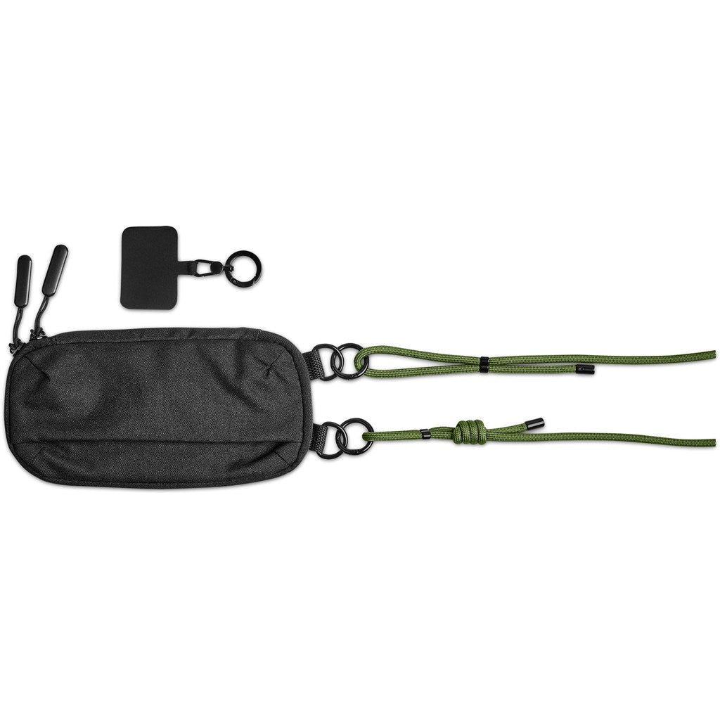 Altitude Glam Recycled PET Crossbody Bag & Phone Strap