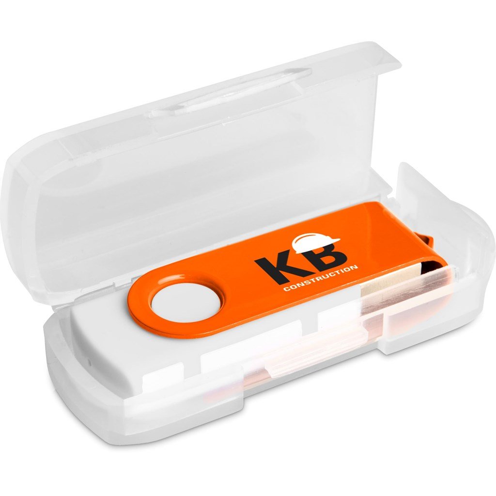 Altitude Axis Gyro White Flash Drive - 8GB