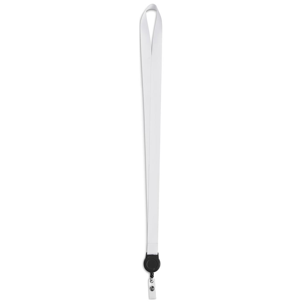 Altitude Badge Reel Double-Sided Satin Lanyard
