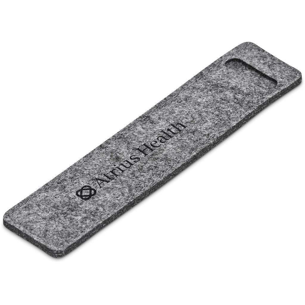 Sparkle Ball Pen In Felt Pouch