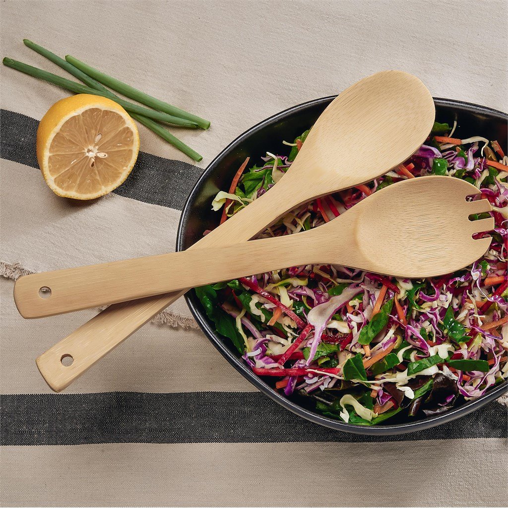 Okiyo Shinsen Bamboo Salad Servers