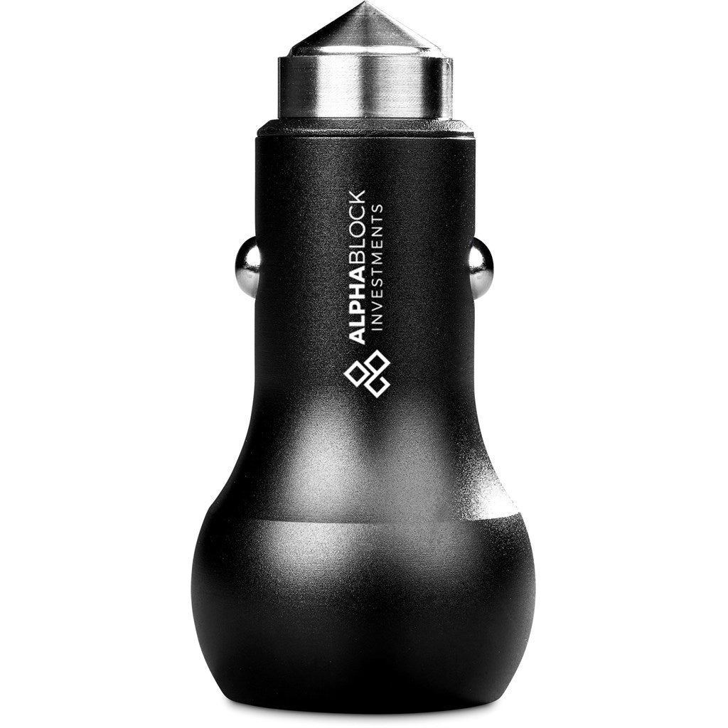 Swiss Cougar Baltimore 2 -in-1 Fast Car Charger & Tool