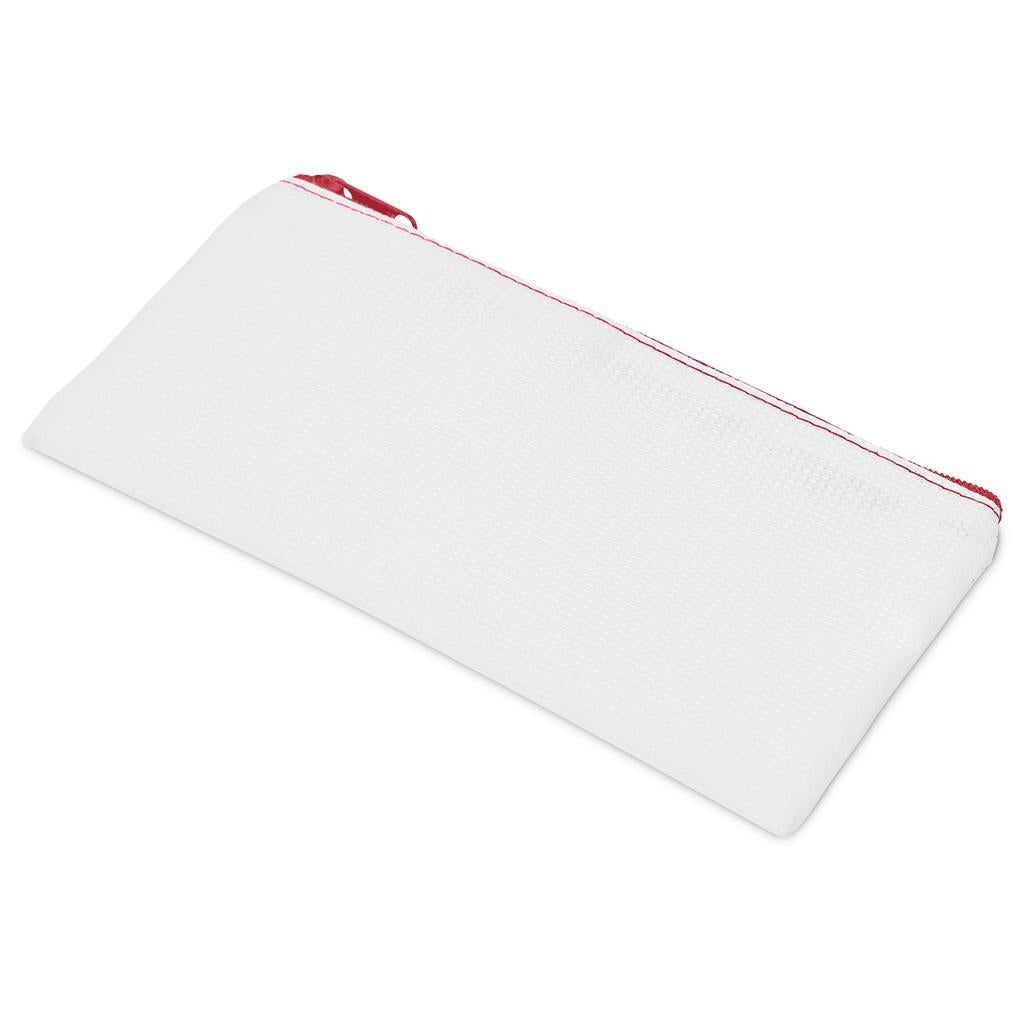 Pre-Production Sample Hoppla Junior Recycled PET Stitch-Bond Pencil Case